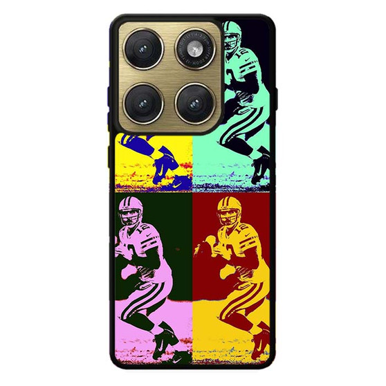 Green Bay Packers Aaron Rodgers Art Motorola Edge 2026 Case
