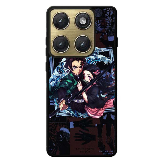 Kimetsu No Yaiba Tanjiro Protecting Nezuko Motorola Edge 2026 Case