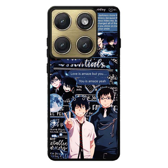Blue Exorcist Quotes Motorola Edge 2026 Case