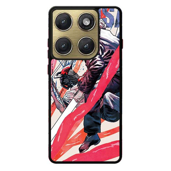 Denji VS Katana Man Cover Motorola Edge 2026 Case