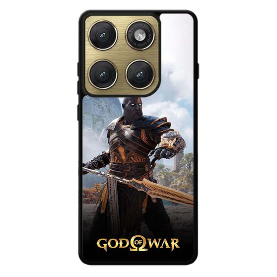 God of War Golden Kratos Spear Motorola Edge 2026 Case