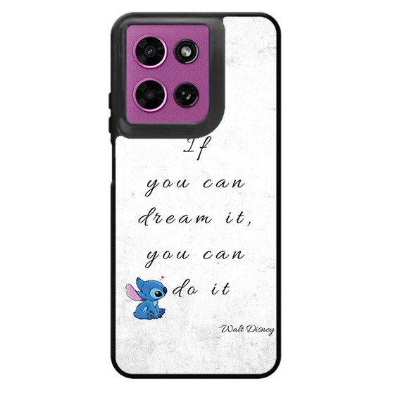 Disney Stitch Quotes Motorola Moto G 2026 Case