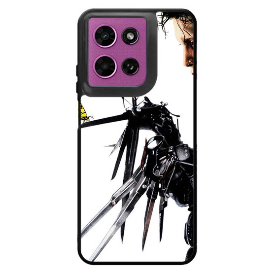 Edward scissorhand and butterfly Motorola Moto G 2026 Case
