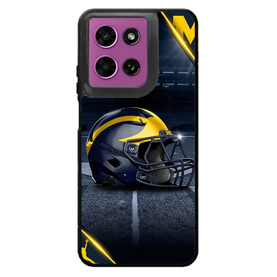Michigan Wolverines Helmet Motorola Moto G 2026 Case