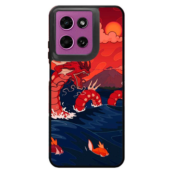 Pokemon red gyrados great wave Motorola Moto G 2026 Case