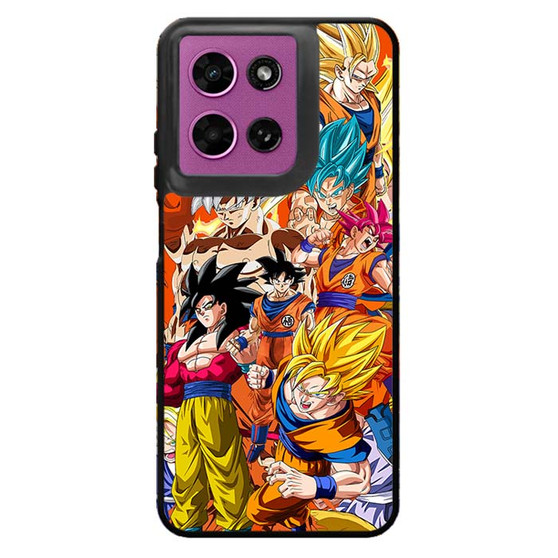 Son Goku Dragonball Collage Motorola Moto G 2026 Case