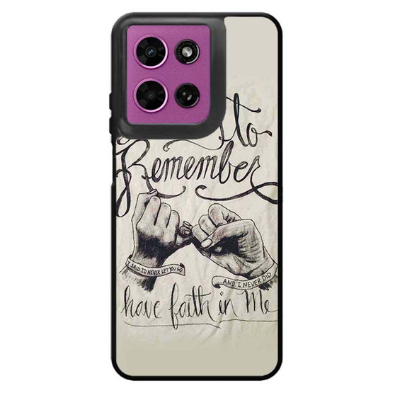 A Day to Remember Have Faith in me Motorola Moto G 2026 Case