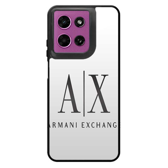 Armani exchange white Motorola Moto G 2026 Case