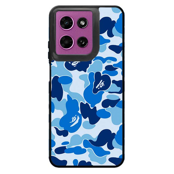 Bape Blue Camo Motorola Moto G 2026 Case