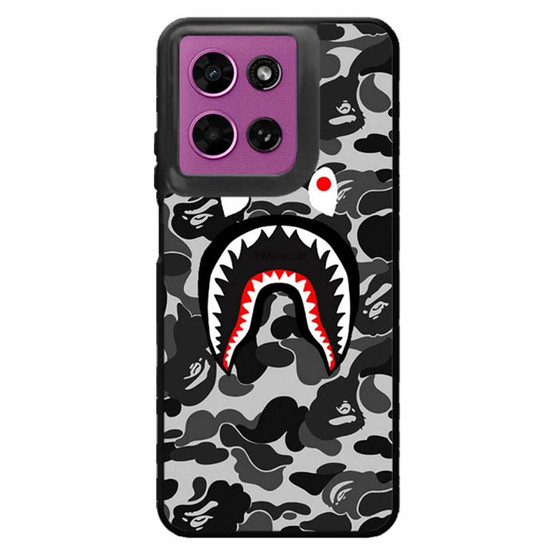 Bape Shark Black Camo Motorola Moto G 2026 Case