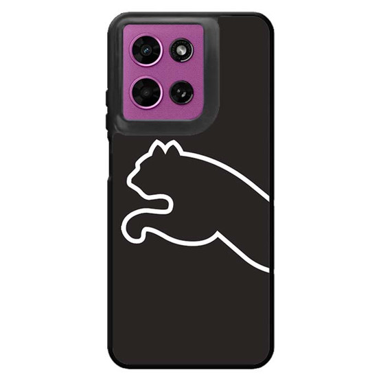 black puma half logo Motorola Moto G 2026 Case