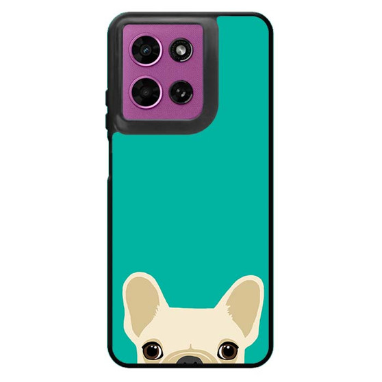 blue french bulldog Motorola Moto G 2026 Case