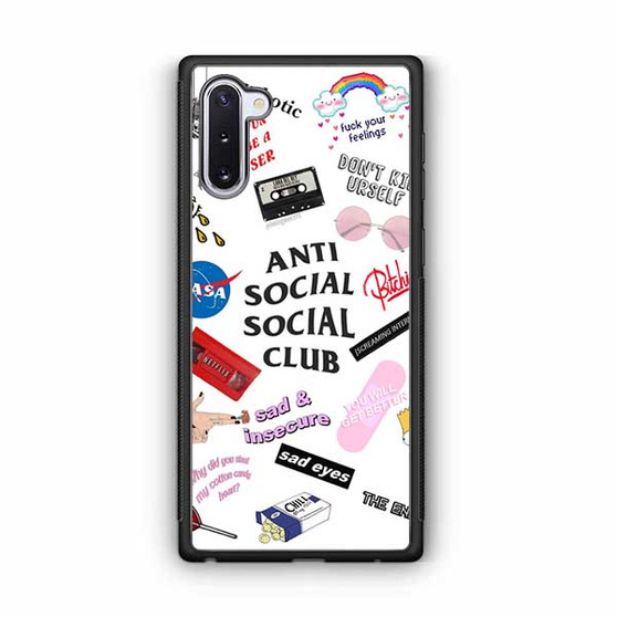 Anti Social Social Club 1 Samsung Galaxy Note 10 Case
