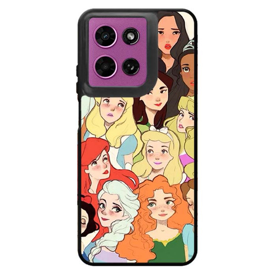 Disney Princess Collage Motorola Moto G 2026 Case