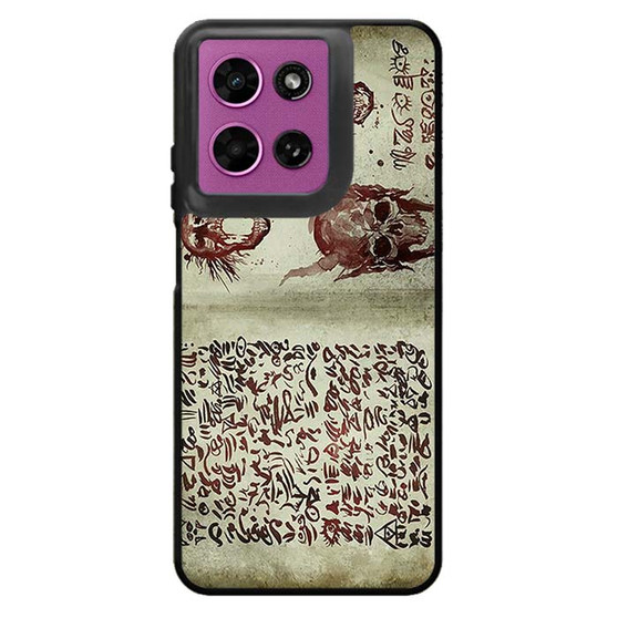 Evil Dead in Book of the dead Motorola Moto G 2026 Case