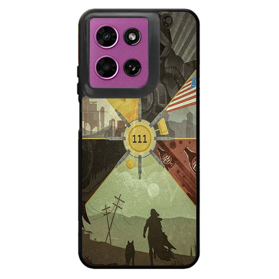 Fallout 4 Collage Arts Motorola Moto G 2026 Case