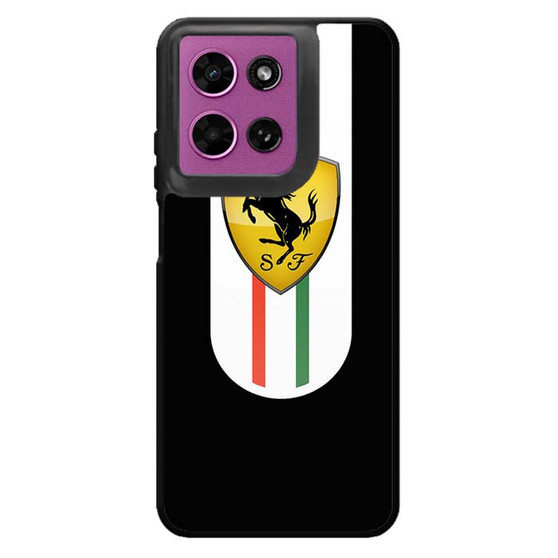 Ferrari Black Logo Motorola Moto G 2026 Case
