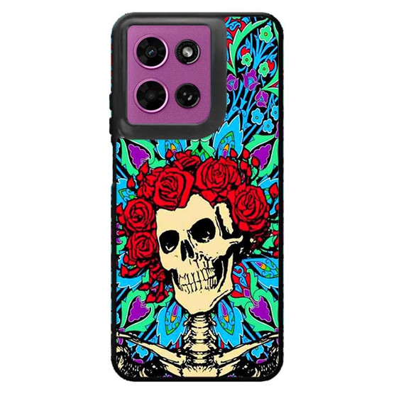 grateful dead rose skull Motorola Moto G 2026 Case