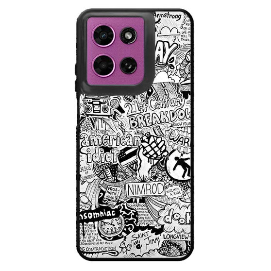 Green Day's Album Motorola Moto G 2026 Case