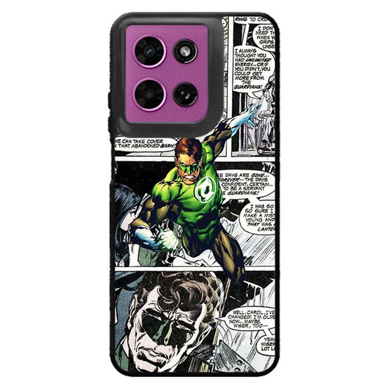 Green Lantern in Comic Motorola Moto G 2026 Case