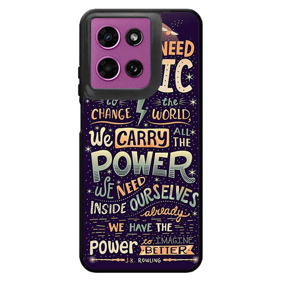 J.K. Rowling Quotes Motorola Moto G 2026 Case