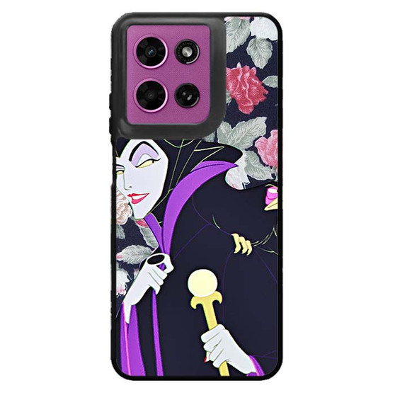 Maleficent evil face floral Motorola Moto G 2026 Case