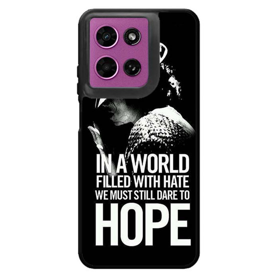 Michael Jackson Quotes Motorola Moto G 2026 Case