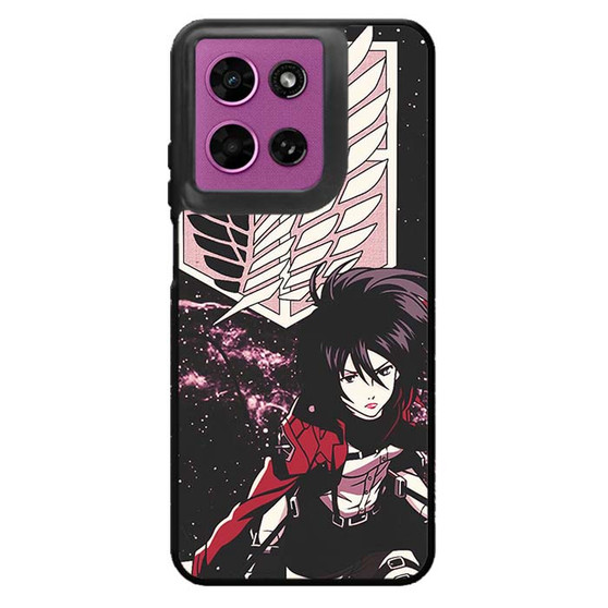 Mikasa Ackerman Attack on Titan Motorola Moto G 2026 Case