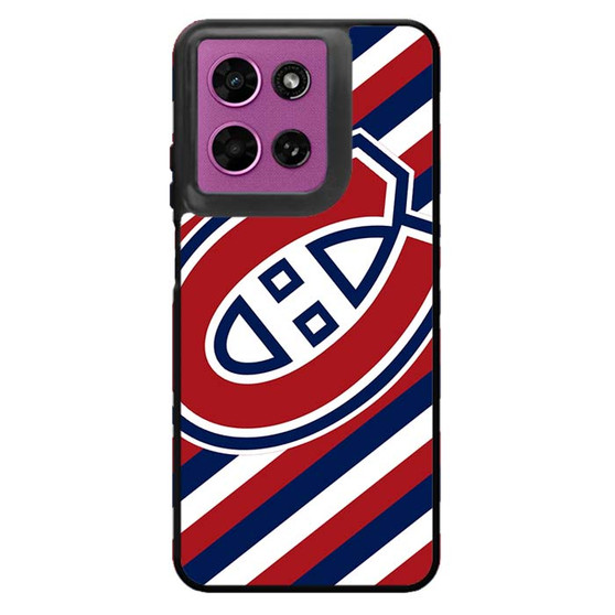 Montreal Canadiens Strips Motorola Moto G 2026 Case