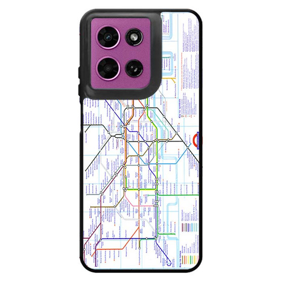 new york map Motorola Moto G 2026 Case