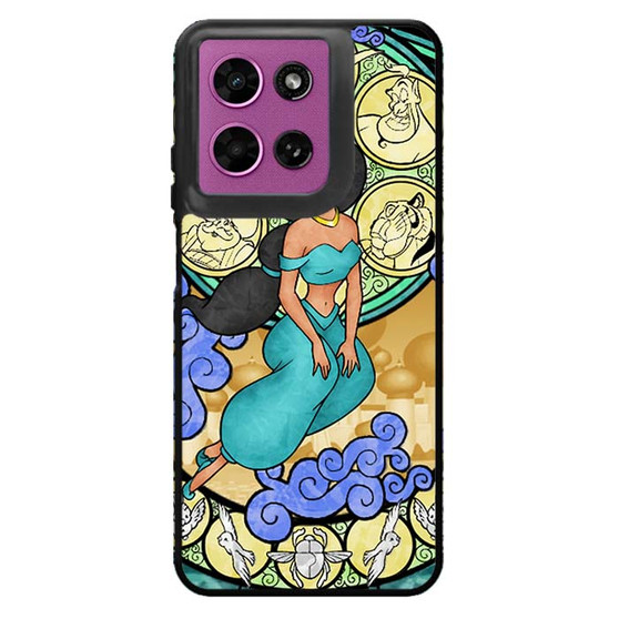 princess jasmine stained glass Motorola Moto G 2026 Case