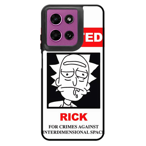 Rick And Morty Rick wanted Motorola Moto G 2026 Case