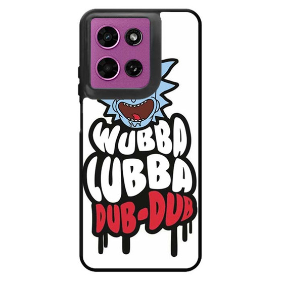 Rick and Morty Wubba Lubba Dub Dub 1 Motorola Moto G 2026 Case
