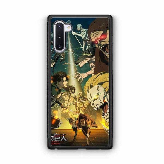 Attack on Titan Final Sesason 1 Samsung Galaxy Note 10 Case