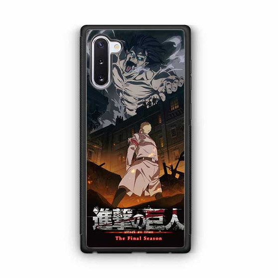Attack on Titan Final Sesason Cover 2 Samsung Galaxy Note 10 Case