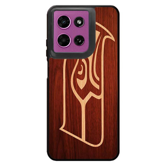 seahawk wood Motorola Moto G 2026 Case