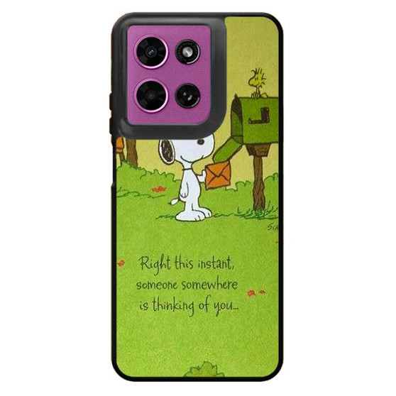 Snoopy In Right this instant Motorola Moto G 2026 Case