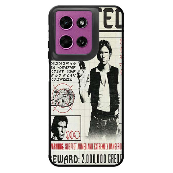 Star Wars Wanted Han Solo Motorola Moto G 2026 Case