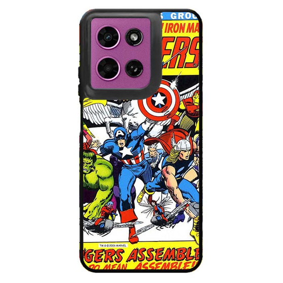 The Avengers Comic Marvel Motorola Moto G 2026 Case