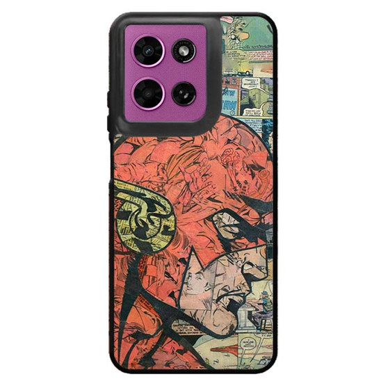 The Flash Comic Pattern Motorola Moto G 2026 Case