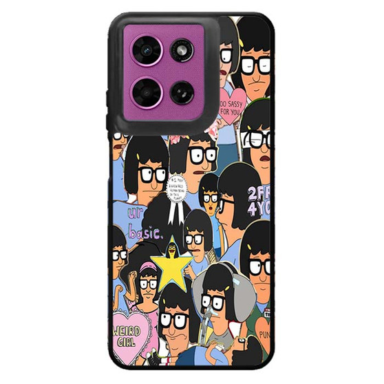 Tina Belcher collage Motorola Moto G 2026 Case