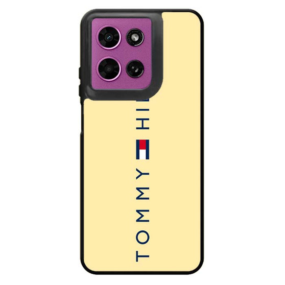 Tommy Hilfiger Cream Motorola Moto G 2026 Case