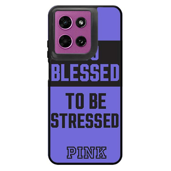 Too Blessed Pink Motorola Moto G 2026 Case