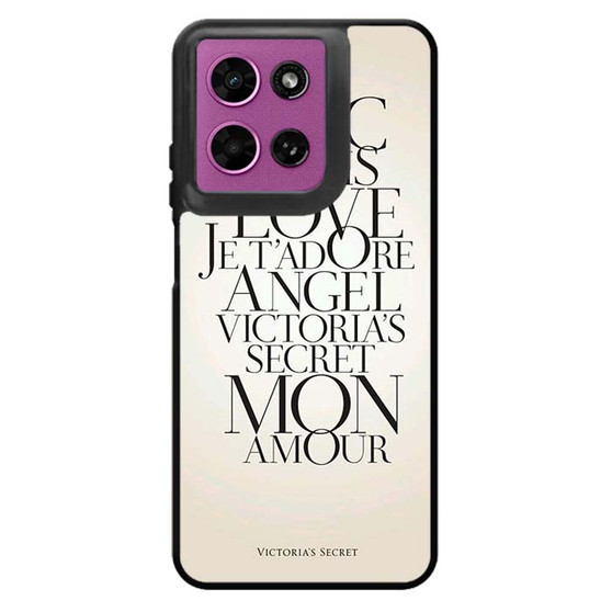 Victoria's Secret Quotes Motorola Moto G 2026 Case