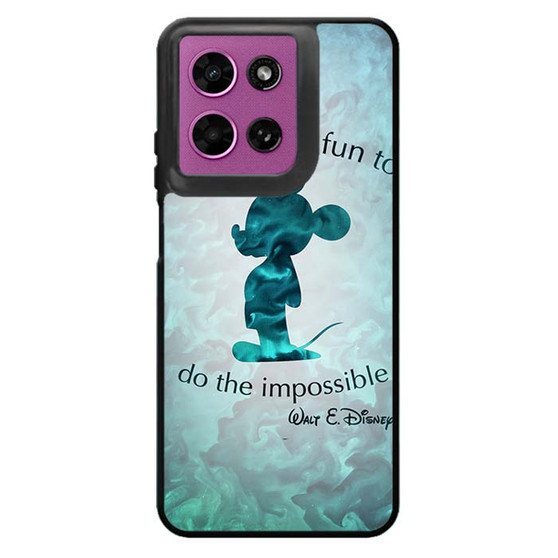 Walt Disney Art Quote Motorola Moto G 2026 Case
