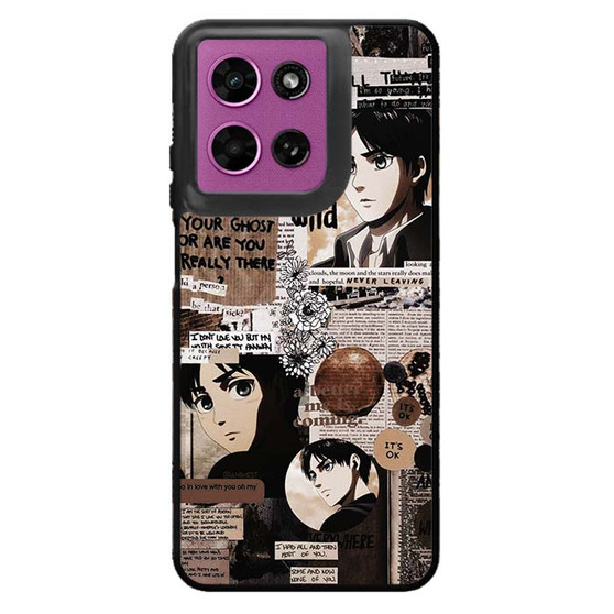 Attack on Titan Eren Quotes Motorola Moto G 2026 Case