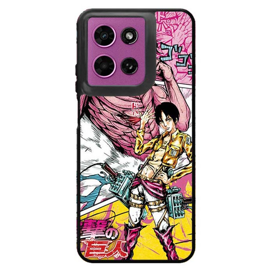 Attack on Titan Eren Yeager Jojo Style Motorola Moto G 2026 Case
