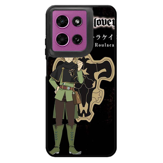 Black Clover Finral Roulacase Motorola Moto G 2026 Case