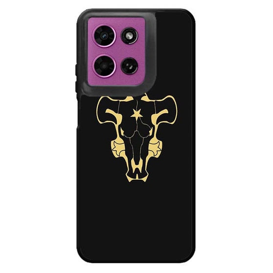 Black Clover The Black Bulls Logo Motorola Moto G 2026 Case