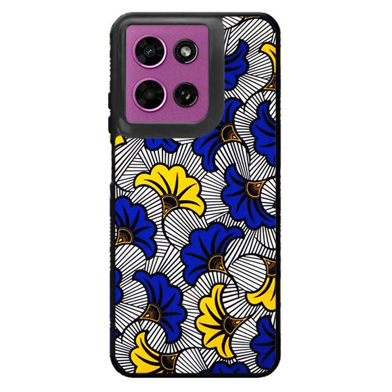 Blue and Yelow Flowers Motorola Moto G 2026 Case